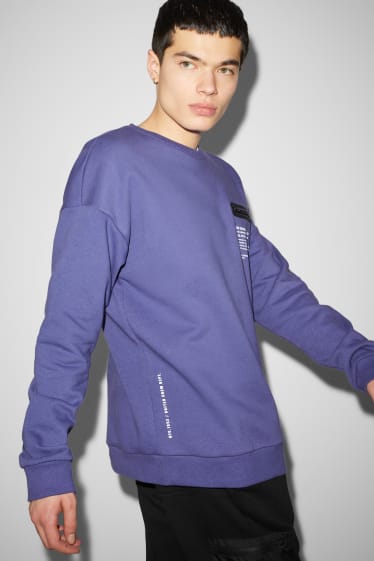 Herren - CLOCKHOUSE - Sweatshirt - violett