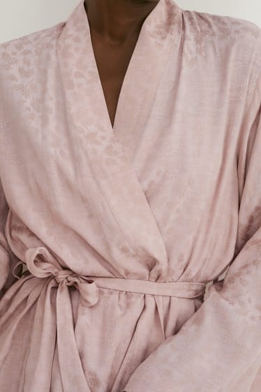 Women - Kimono - rose