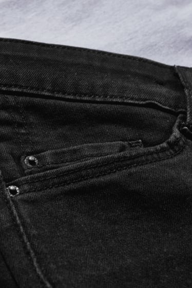 Femei - Jeans gravide - slim jeans - denim-gri închis