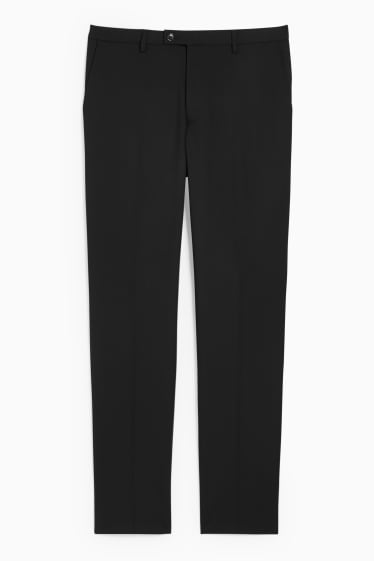 Men - Mix-and-match trousers - slim fit - Flex - LYCRA®  - black