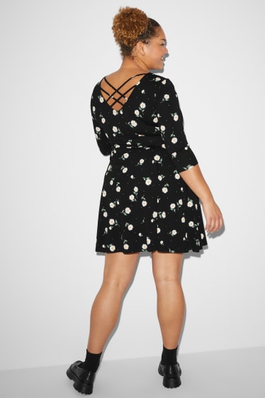 Women - CLOCKHOUSE - dress - floral - black