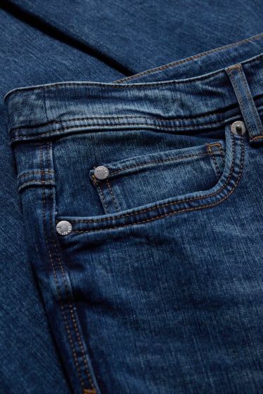 Damen - Flare Jeans - 4 Way Stretch - jeansblau