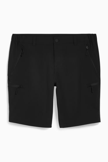 Hombre - Shorts funcionales - senderismo - negro