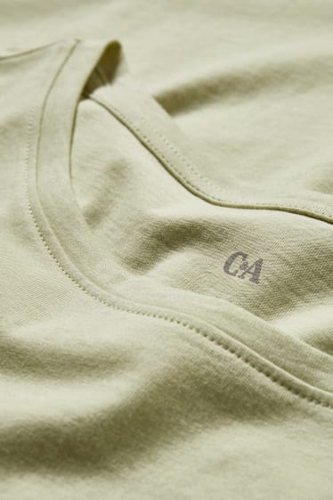 Femei - Tricou basic - verde deschis