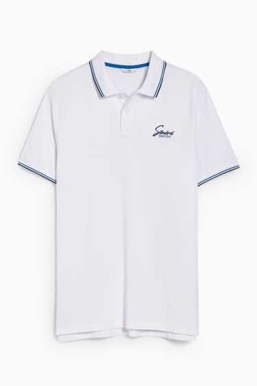 Herren - Poloshirt - weiß