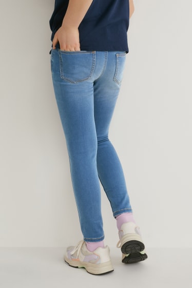 Children - Jegging jeans - blue denim