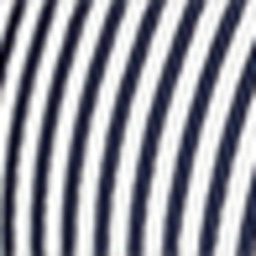 Women - Bikini top - padded - striped - white / blue