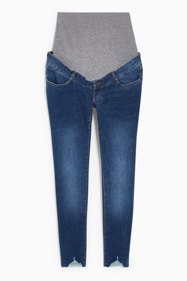 Femei - Jeans gravide - skinny jeans - denim-albastru