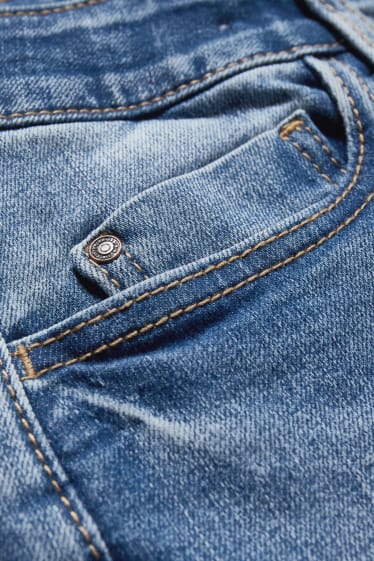 Kinder - Jeans-Shorts - jeansblau