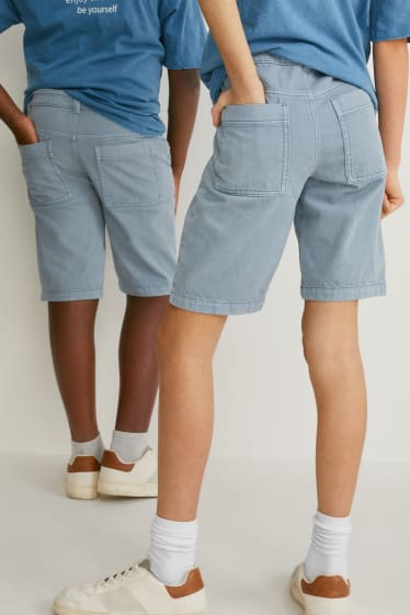 Kinder - Shorts - genderneutral - helljeansblau