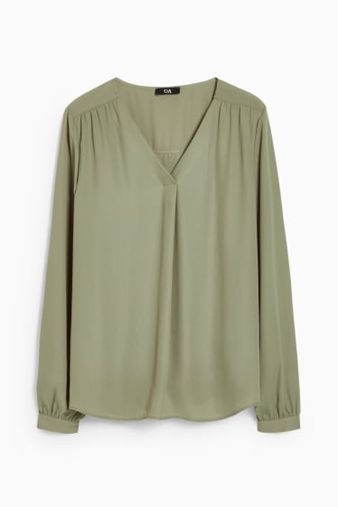 Dames - Blouse - groen