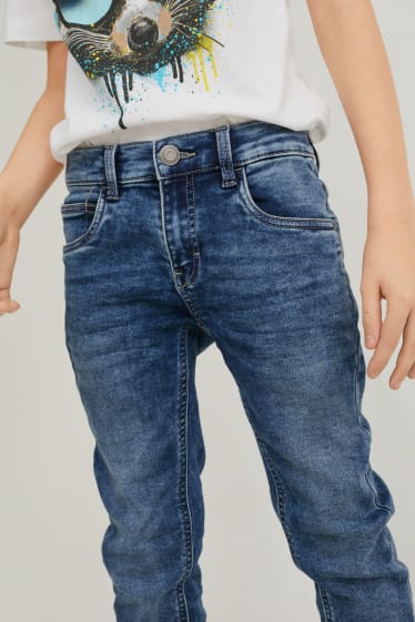 Kinderen - Skinny jeans - jog denim - jeansblauw