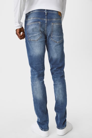 Men - Slim jeans - flex jog denim - LYCRA®  - blue denim