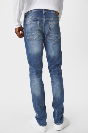 Bărbați - Slim jeans - flex jog denim - LYCRA®  - denim-albastru