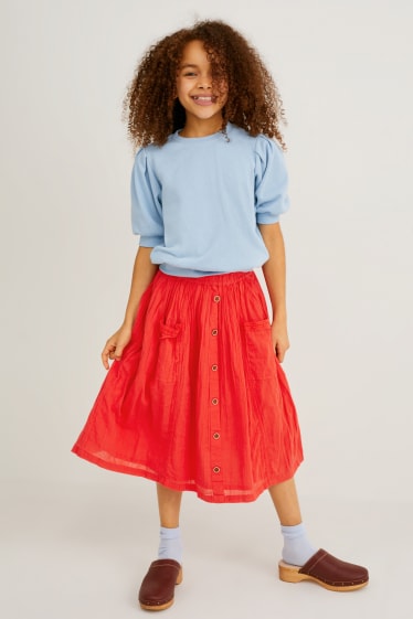 Children - Skirt - red