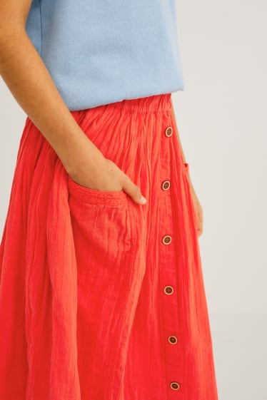 Children - Skirt - red