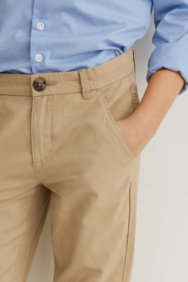 Nen/a - Pantalons xinos - regular fit - beix