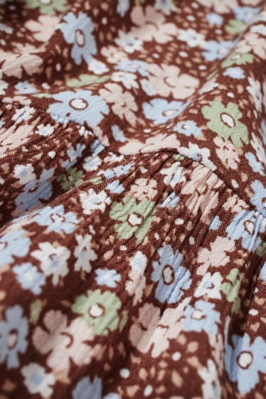 Women - CLOCKHOUSE - dress - floral - brown