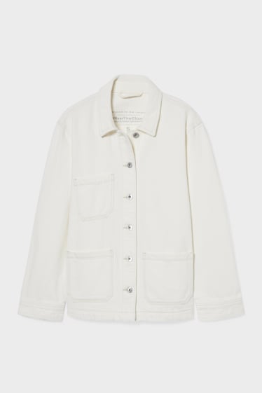 Dona - Sobrecamisa texana - blanc