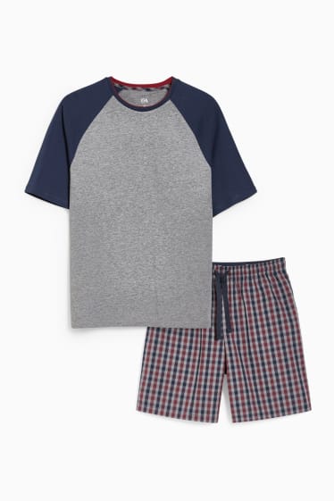 Men - Short pyjamas - gray