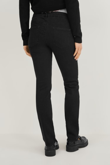 Women - Maternity jeans - slim jeans - denim-dark gray
