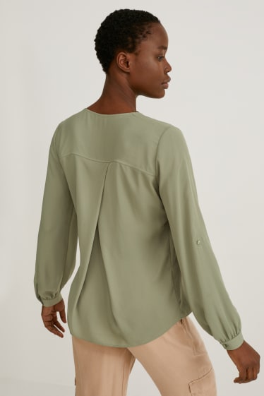 Dames - Blouse - groen