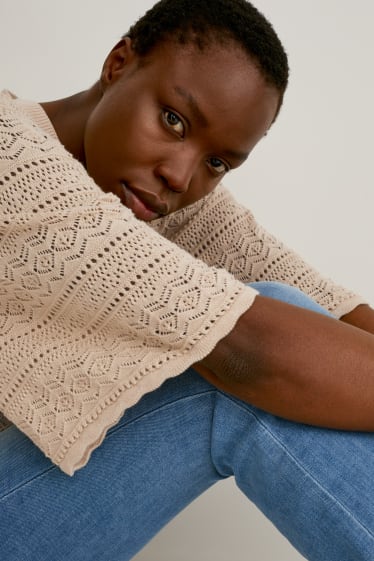 Women - Jumper - beige