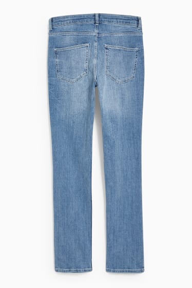 Femmes - Jean slim - mid waist - jean bleu clair
