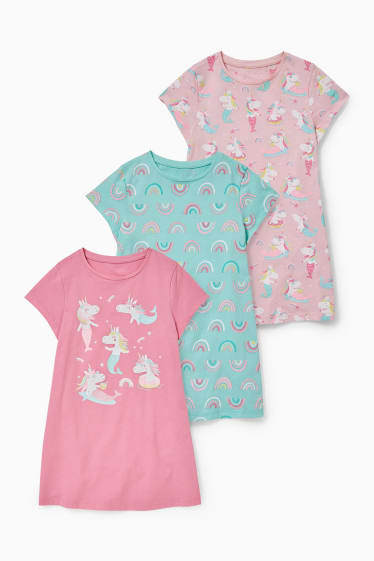 Children - Multipack of 3 - nightdress - pink