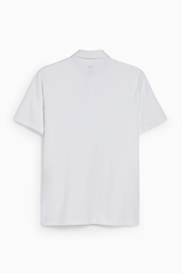 Men - Polo shirt - Flex  - LYCRA® - white
