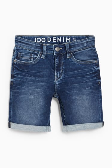 Kinder - Jeans Shorts - Jog Denim - jeansblau