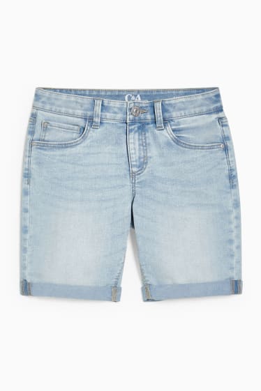 Kinder - Jeans-Shorts - jeans-hellblau