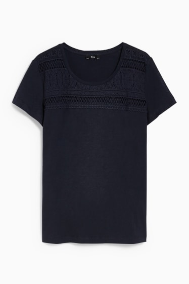 Women - T-shirt - dark blue