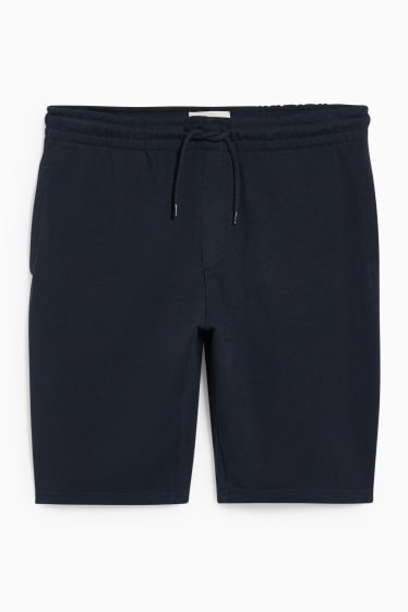 Men - Sweat shorts  - dark blue