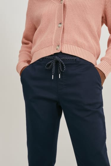 Femei - Pantaloni - slim fit - albastru închis