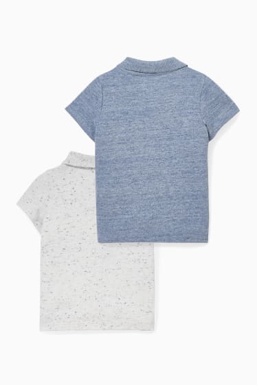 Babies - Multipack of 2 - baby polo shirt - light gray-melange