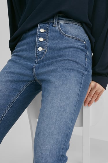 Dámské - Skinny jeans - džíny - světle modré