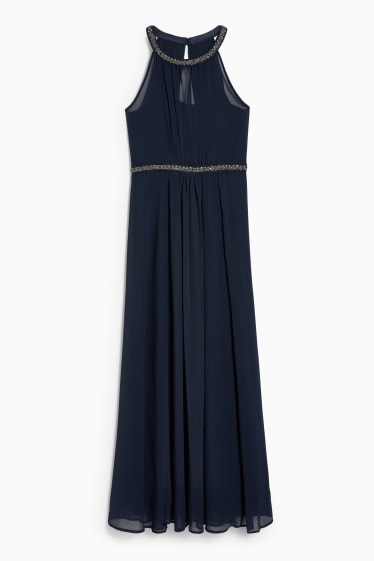 Kobiety - Sukienka Fit & Flare - w uroczystym stylu - ciemnoniebieski