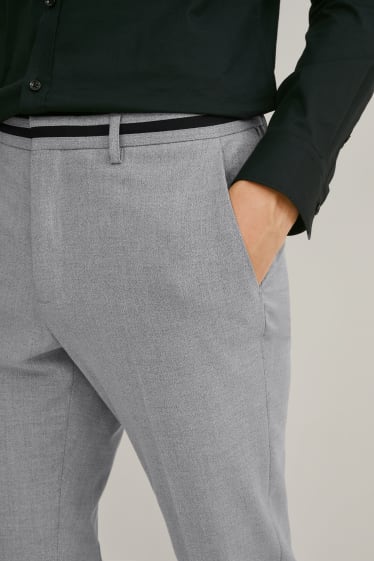 Home - Pantalons combinables - slim fit - Flex - LYCRA® - gris clar jaspiat