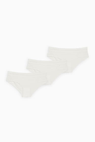 Women - Multipack of 2 - hipster briefs - cremewhite