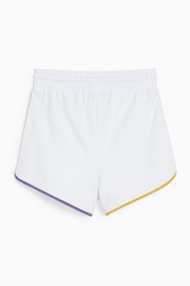 Donna - CLOCKHOUSE - shorts felpati da casa - bianco
