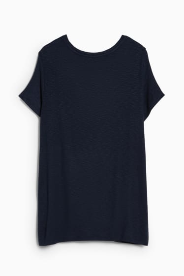 Women - Nursing T-shirt - dark blue