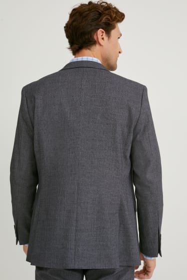 Uomo - Giacca coordinabile - slim fit - Flex - LYCRA® - grigio scuro