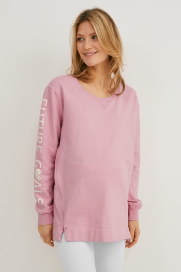 Damen - Still-Sweatshirt - rosa