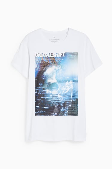 Uomo - CLOCKHOUSE - t-shirt - bianco