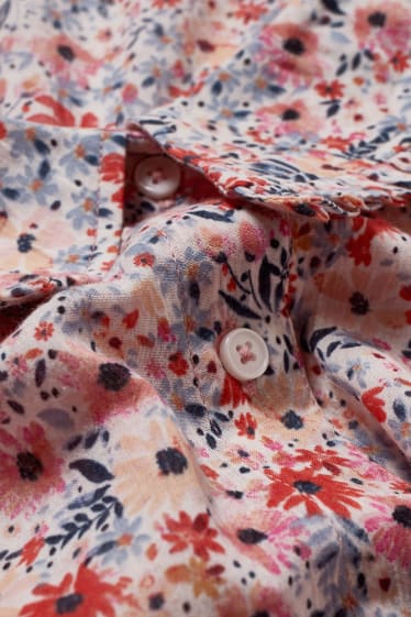 Femmes - Chemisier - motif floral - coloré