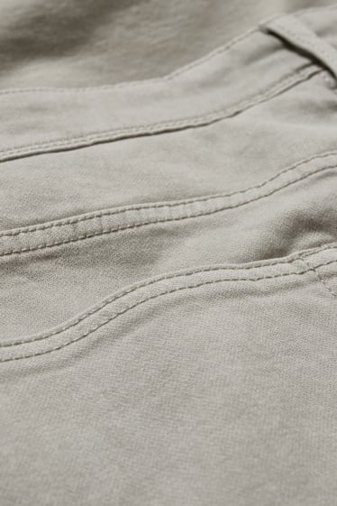 Men - Trousers - slim fit - Flex - LYCRA® - gray