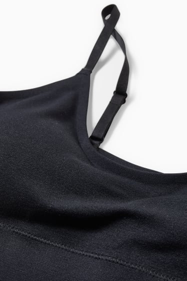 Femmes - Soutien-gorge sans armature - ampliforme - One Size Fits More - noir