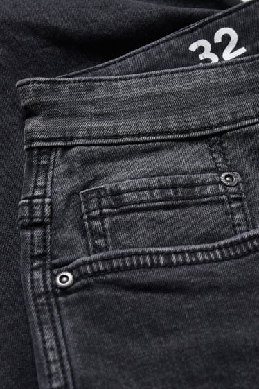 Men - CLOCKHOUSE - denim bermuda shorts - denim-dark gray