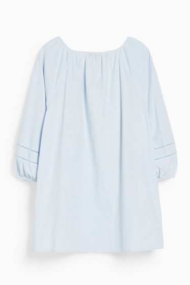 Women - Blouse - light blue